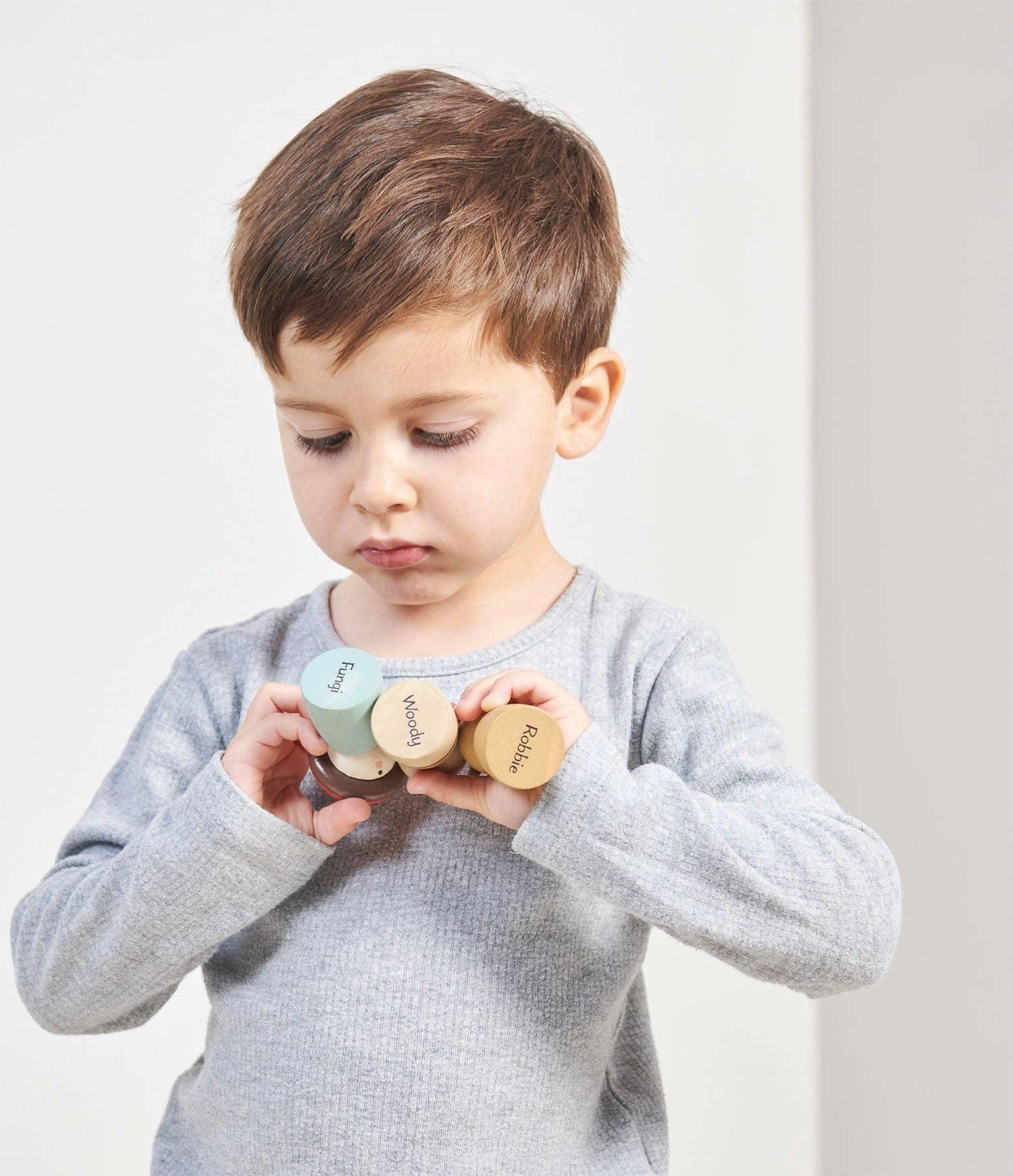 Timber Taxi Wooden Toy for Kids